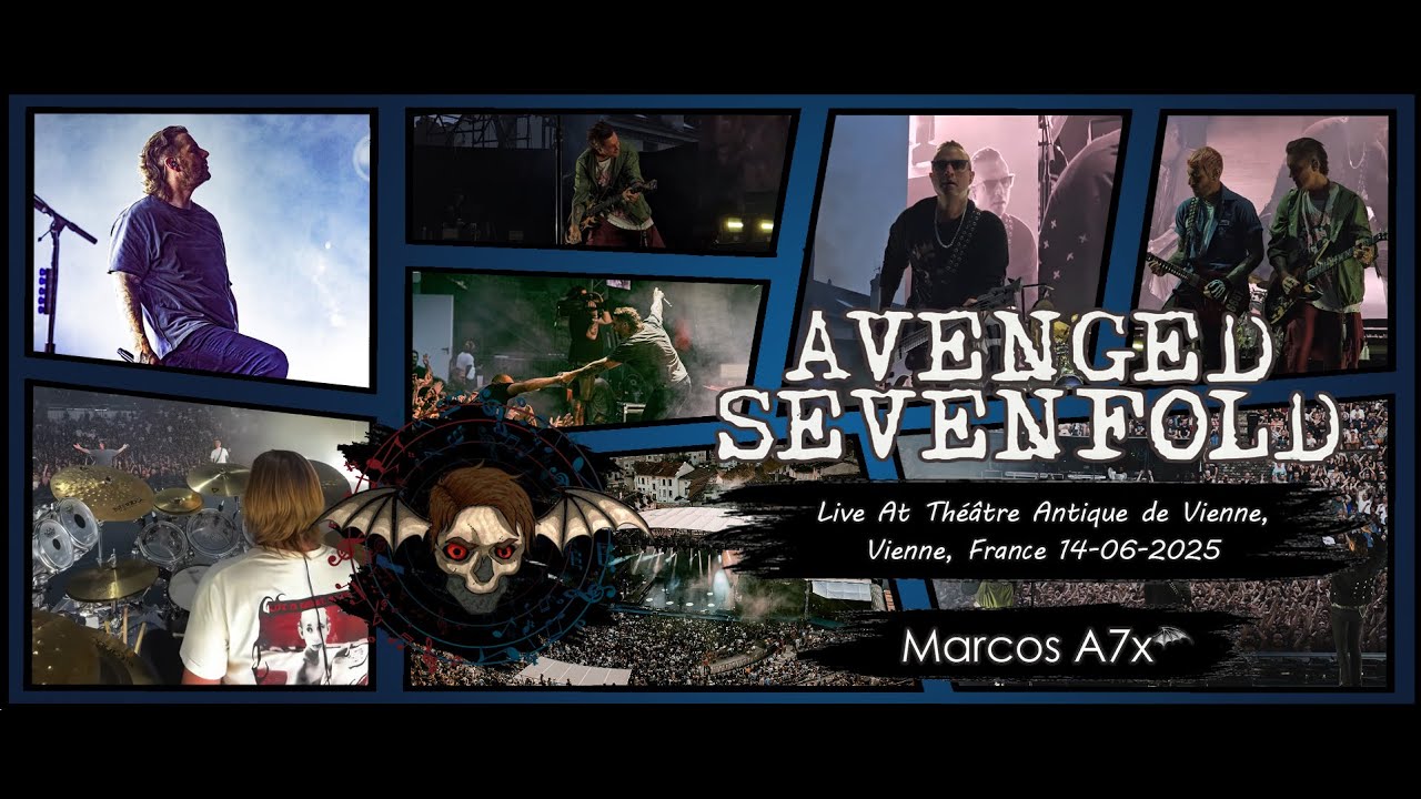 Avenged Sevenfold Live At Théâtre Antique de Vienne, Vienne, France 14-06-2025