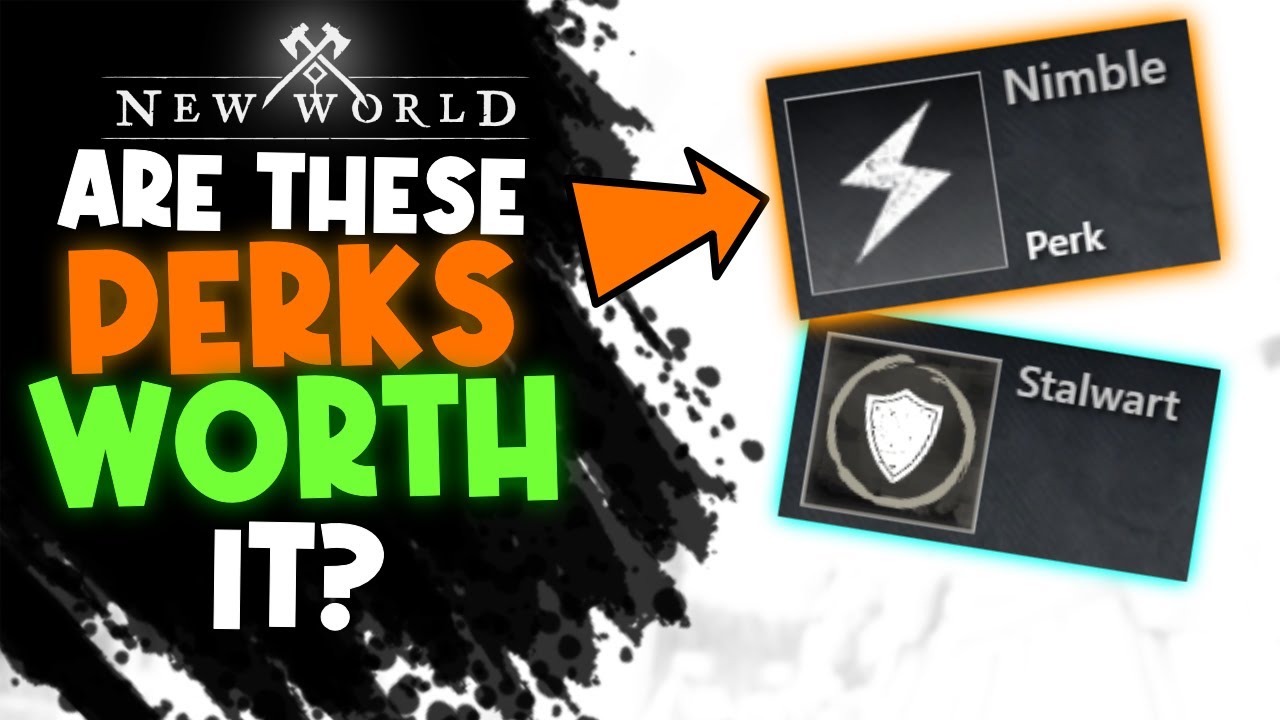 Is NIMBLE Worth Using? Does STALWART Work As Intended? ⚔️New World Stamina Regeneration Tests