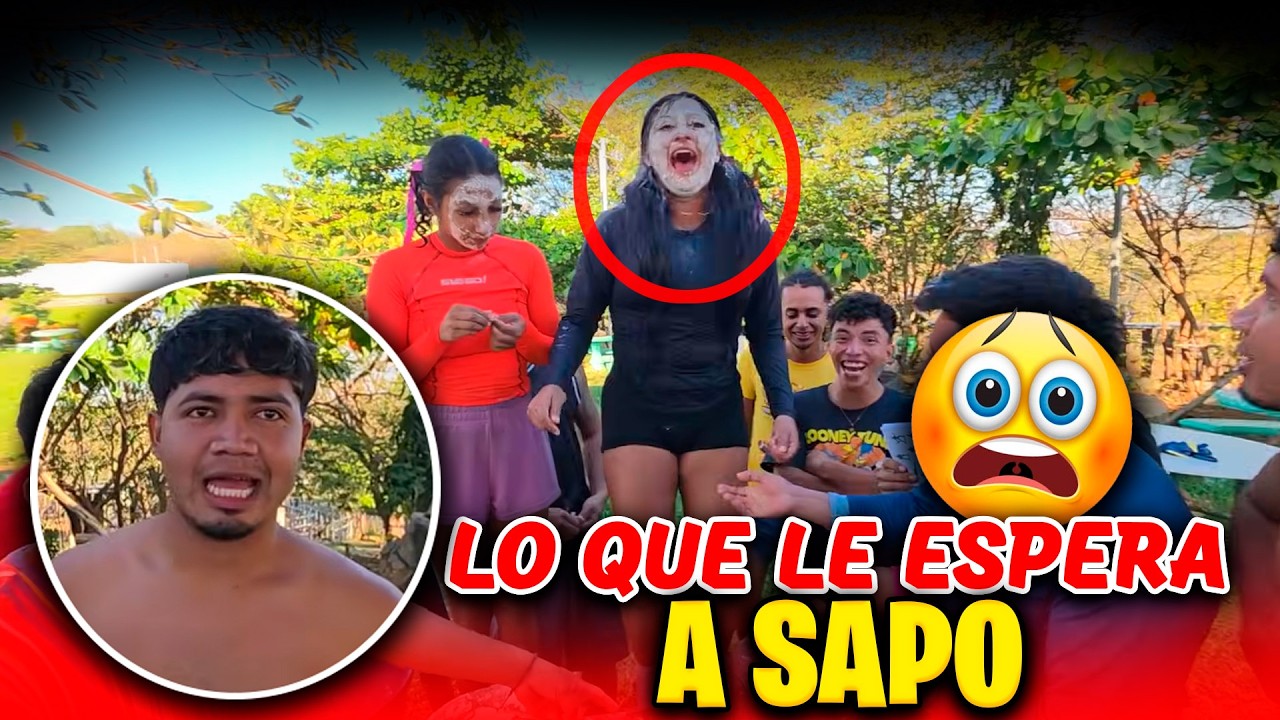 Keysi metió la moneda y miren la reacción de Sapo