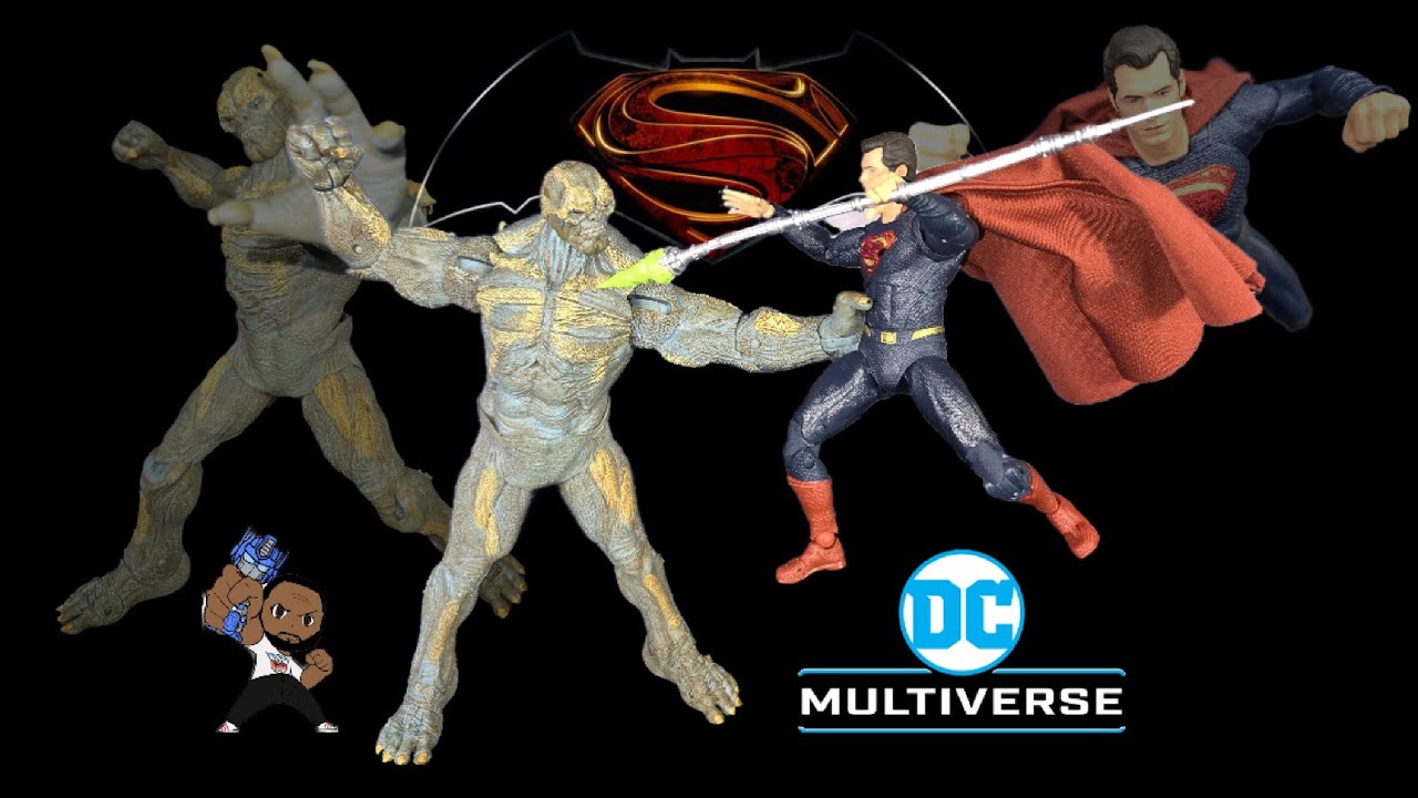 Mcfarlane DC Multiverse Batman V Superman Dawn of Justice Doomsday vs Superman toy review