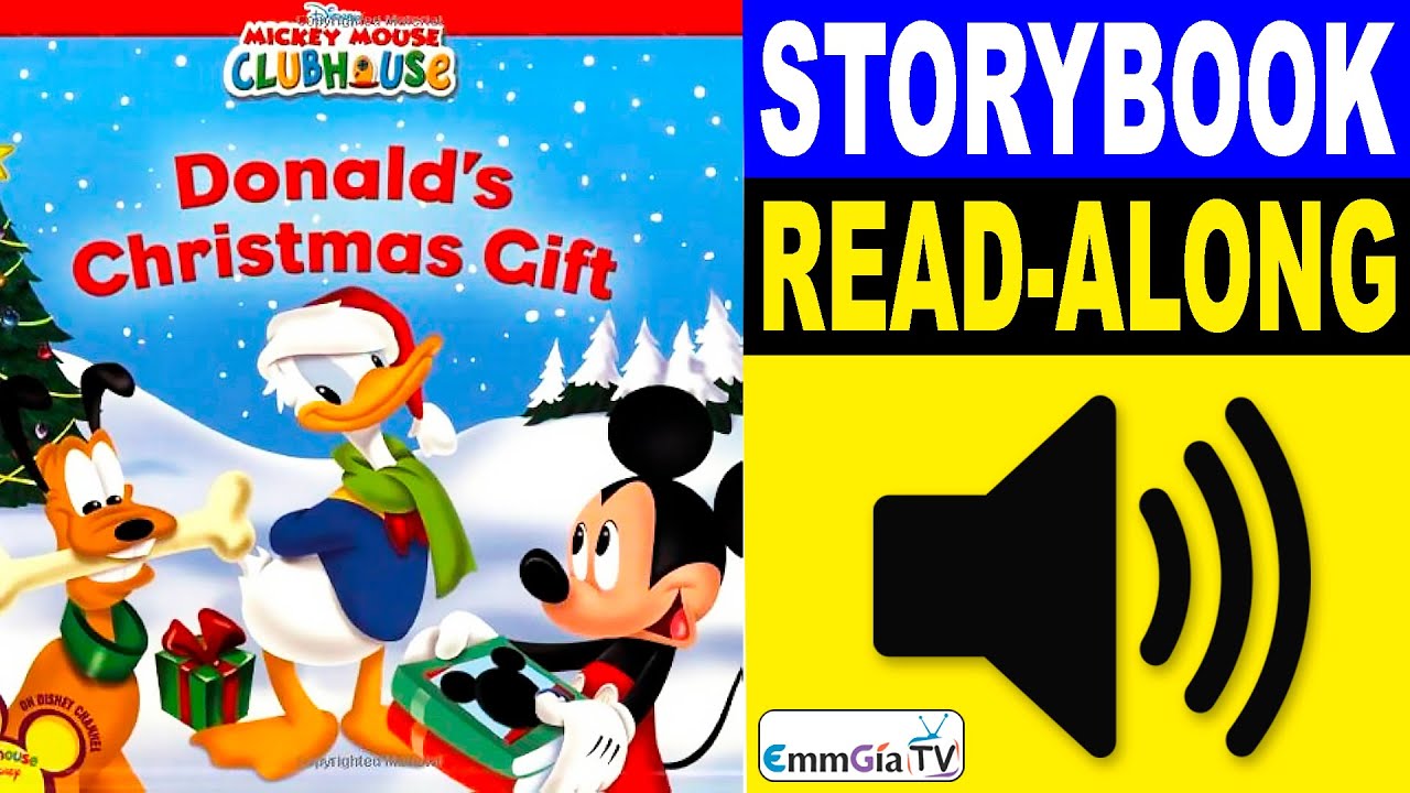 Mickey Mouse Clubhouse - Donald's Christmas Gift 📖 Read Along Story books 📚 Aloud Stories for Kids
