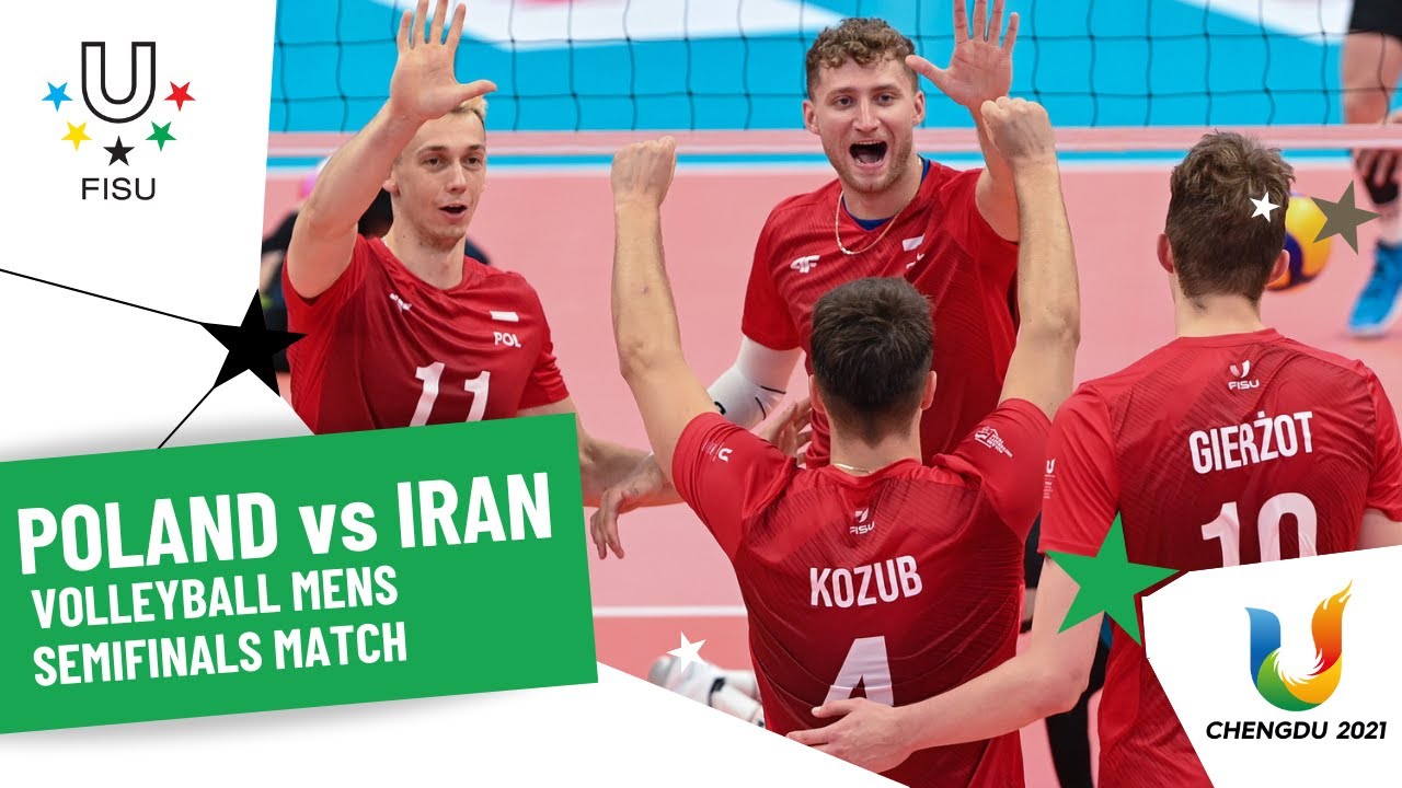 POLAND vs. IRAN | Men's Semi-Final | FISU Summer Universiade - Chengdu 2023