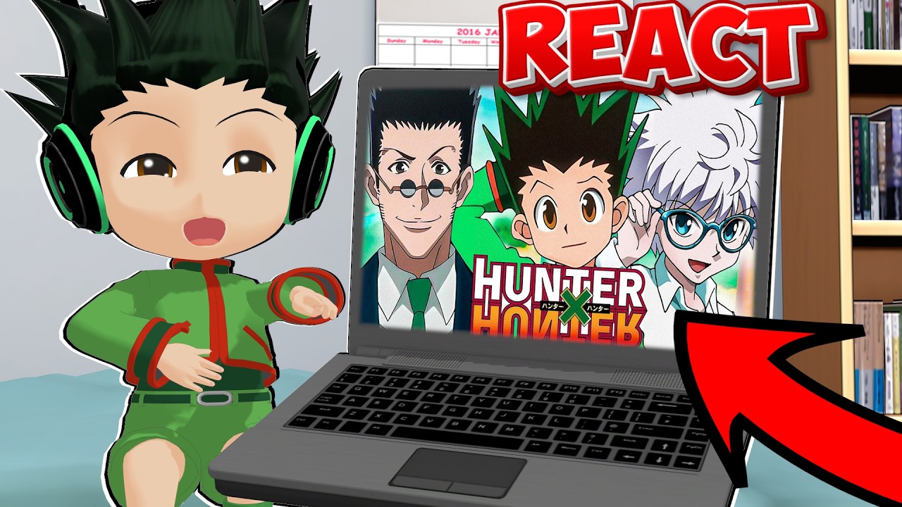 Gon Qui Réagit À Une Parodie De Hunter X Hunter… 🤣🎣