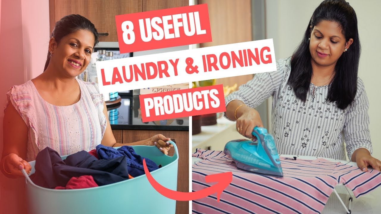 8 Helpful Laundry and Ironing Products | Easy Laundry Tools