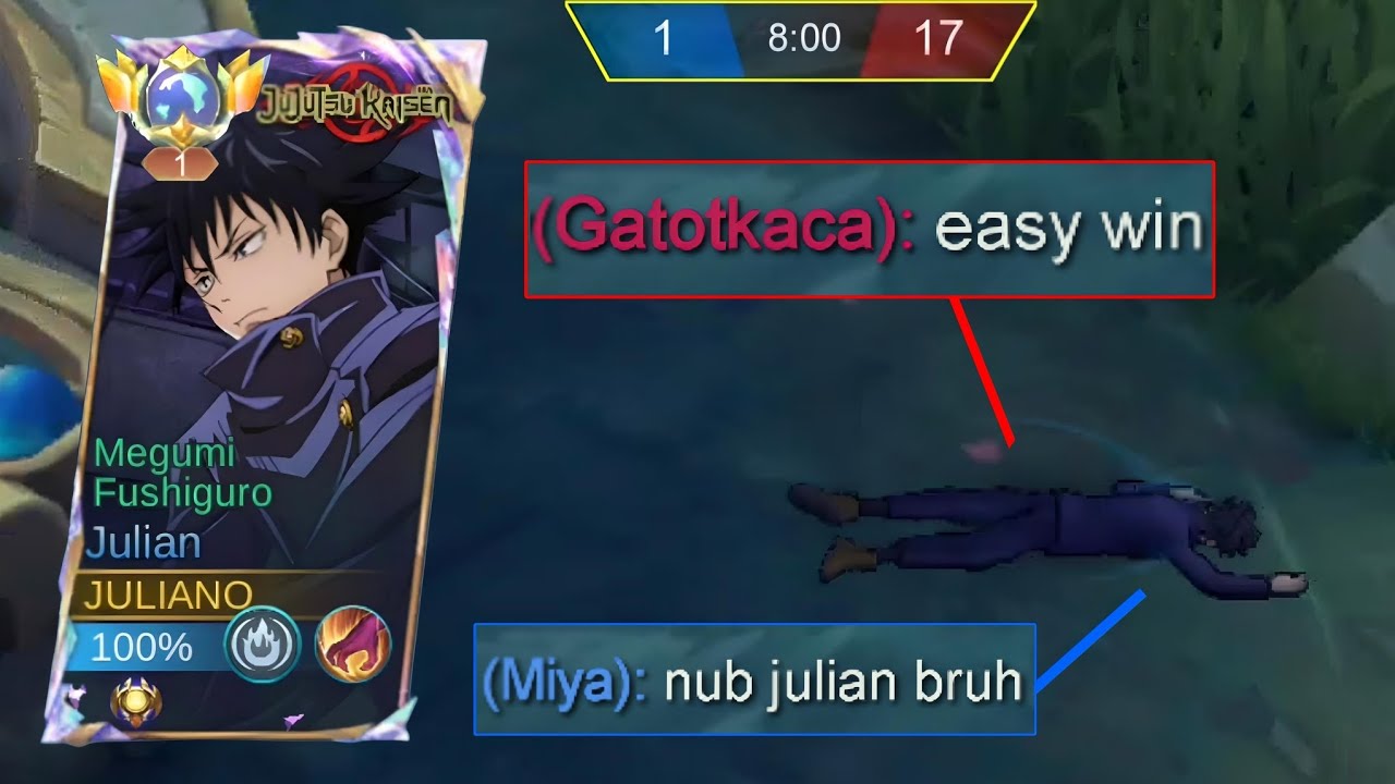 THEY UNDERESTIMATE TOP GLOBAL JULIAN AND THIS HAPPENED!!💀 (They didnt expect this) - Mobile Legends