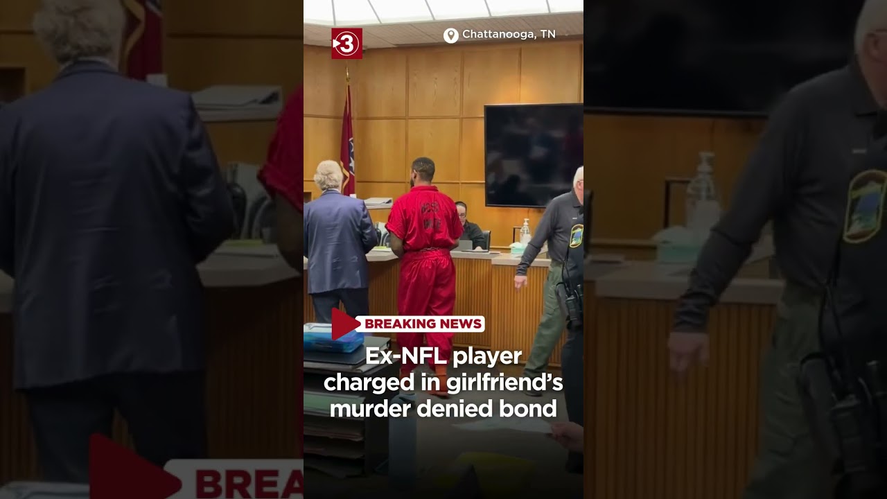 Ex-NFL player denied bond in murder case
