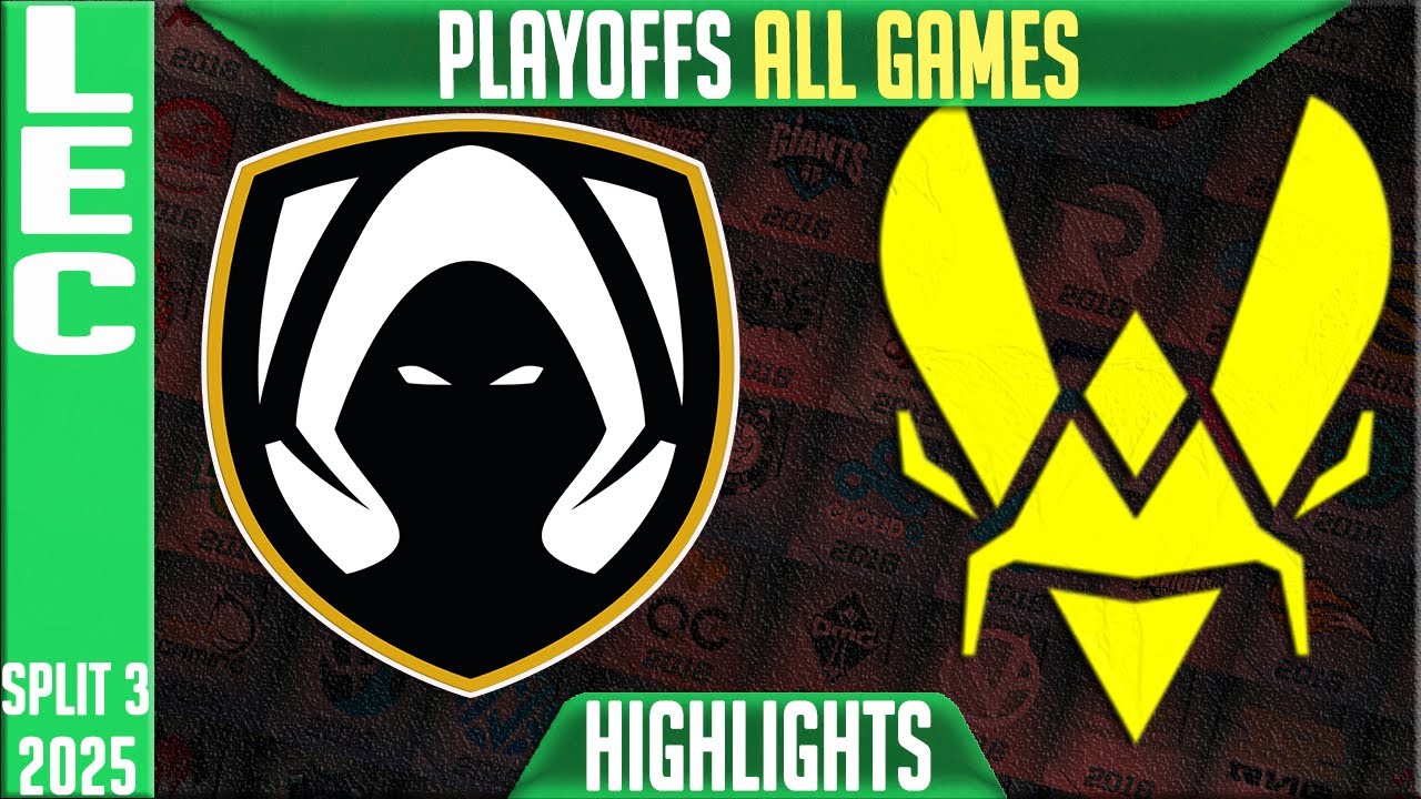 TH vs VIT ALL GAMES Highlights | LEC Playoffs Split 3 2025 | Team Heretics vs Team Vitality
