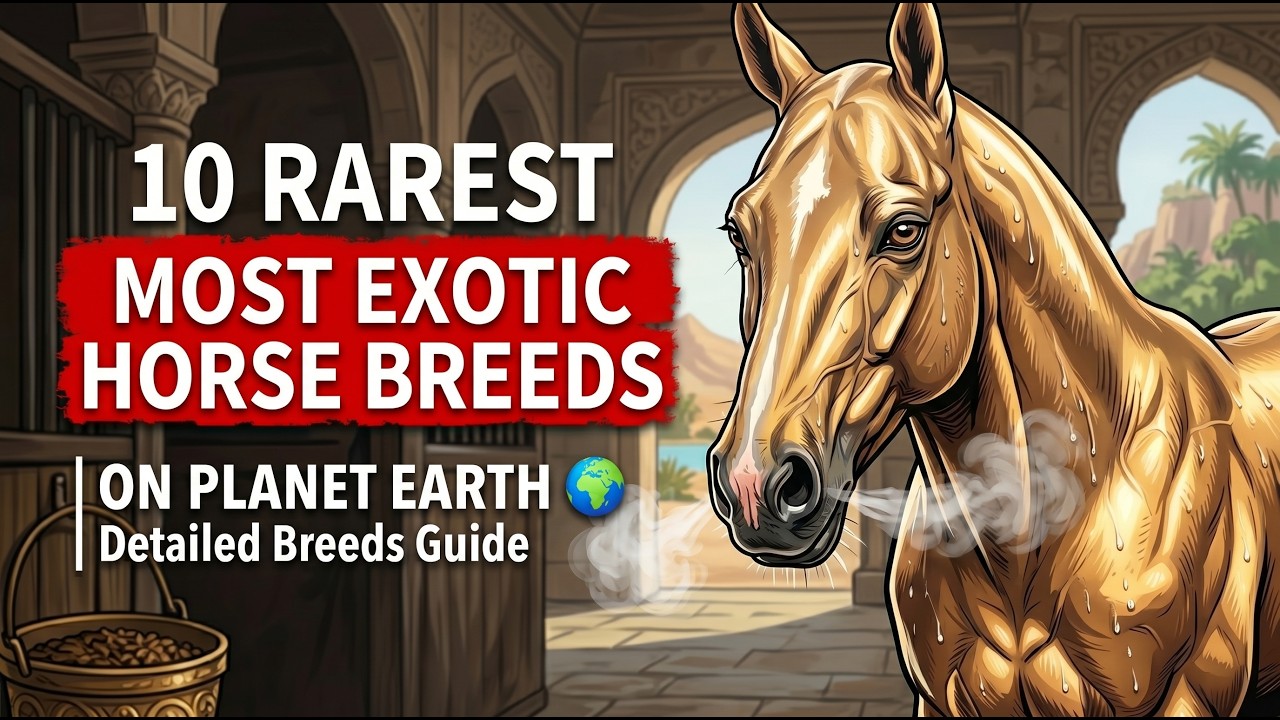 10 Rarest and Most Exotic Horse Breeds on Planet Earth 🌍