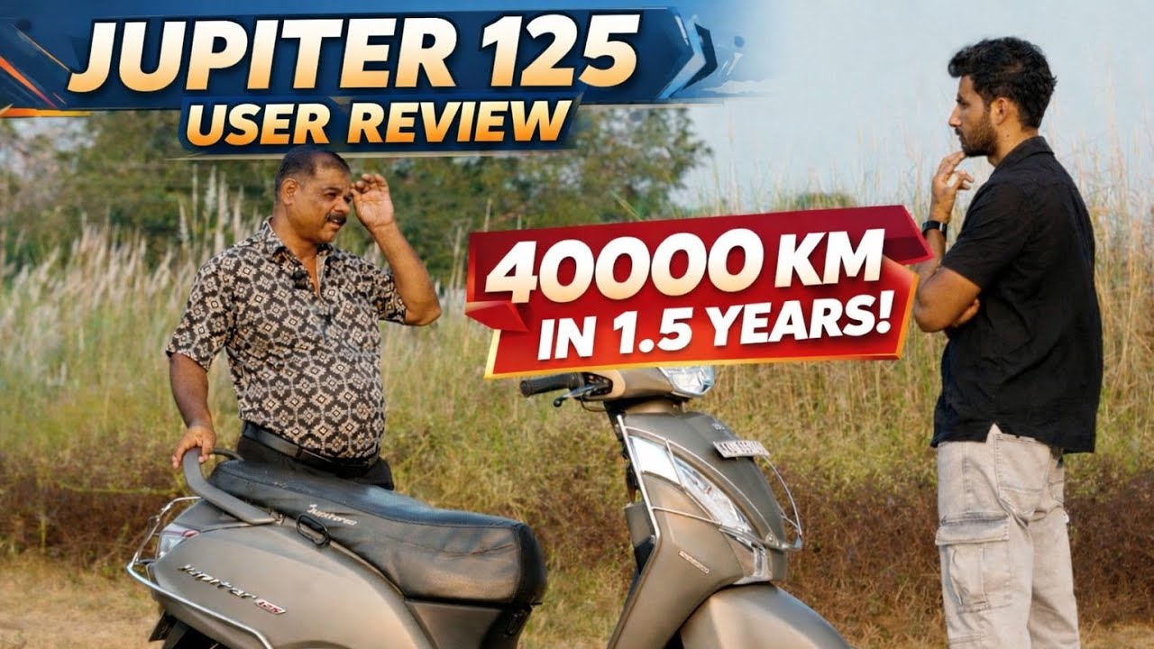  40,000 KM with TVS Jupiter 125 | Long Term User Review (Malayalam) | One D Malayalam 