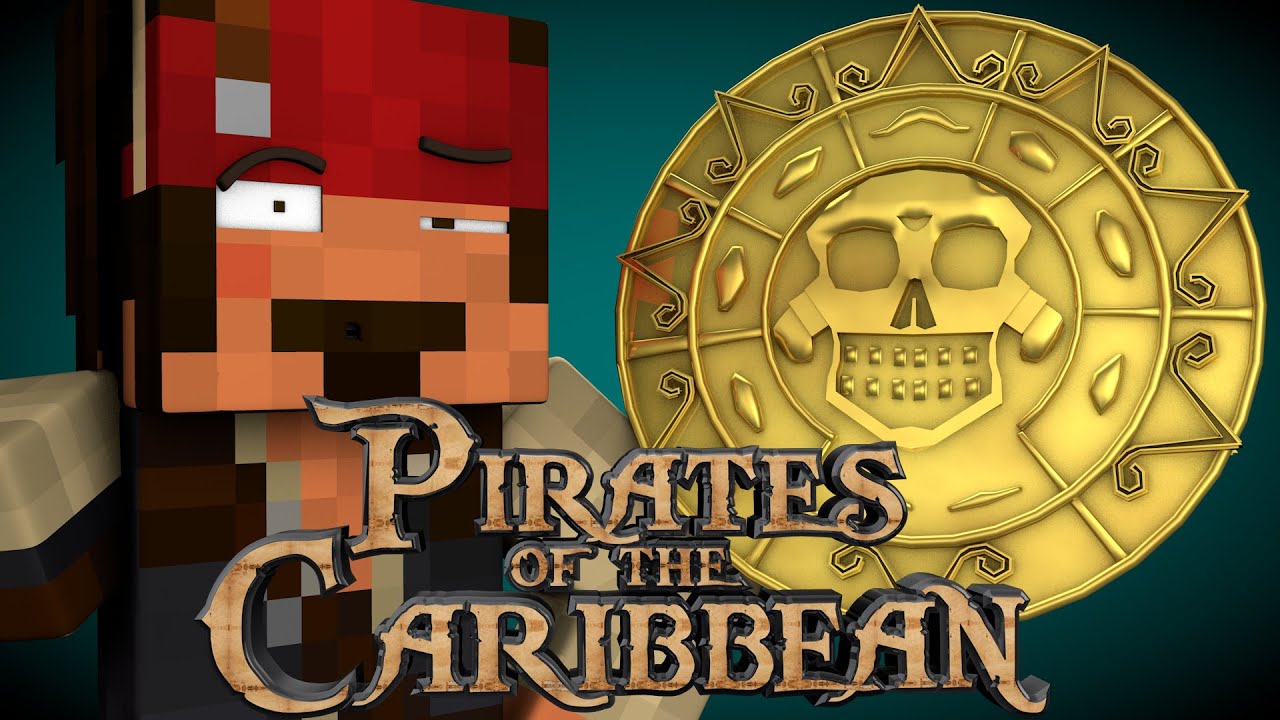 Minecraft Parody - PIRATES OF THE CARIBBEAN! - (Minecraft Animation)