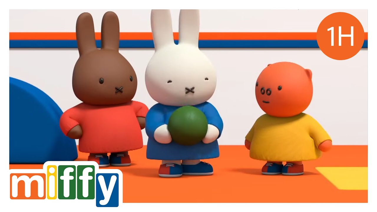 Miffy goes bowling! | Miffy 1H | Cartoons for kids