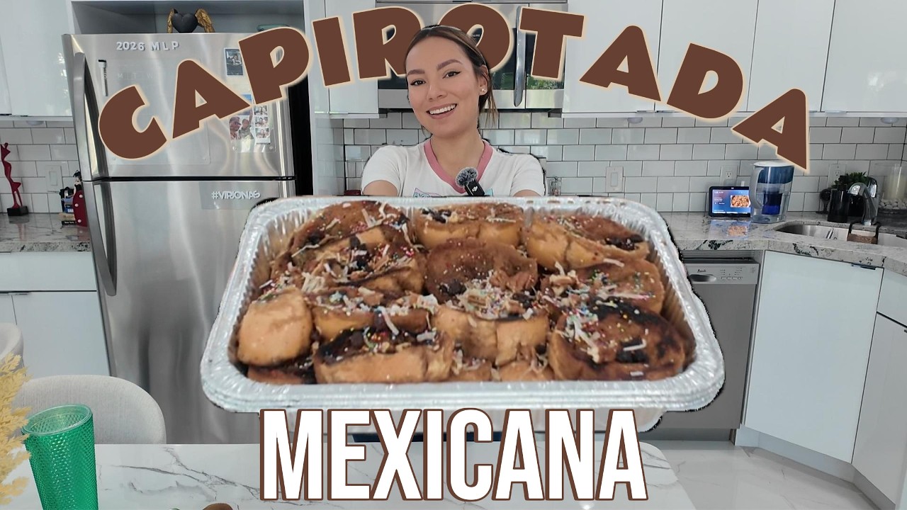 Capirotada de cuaresma | Receta facilísima