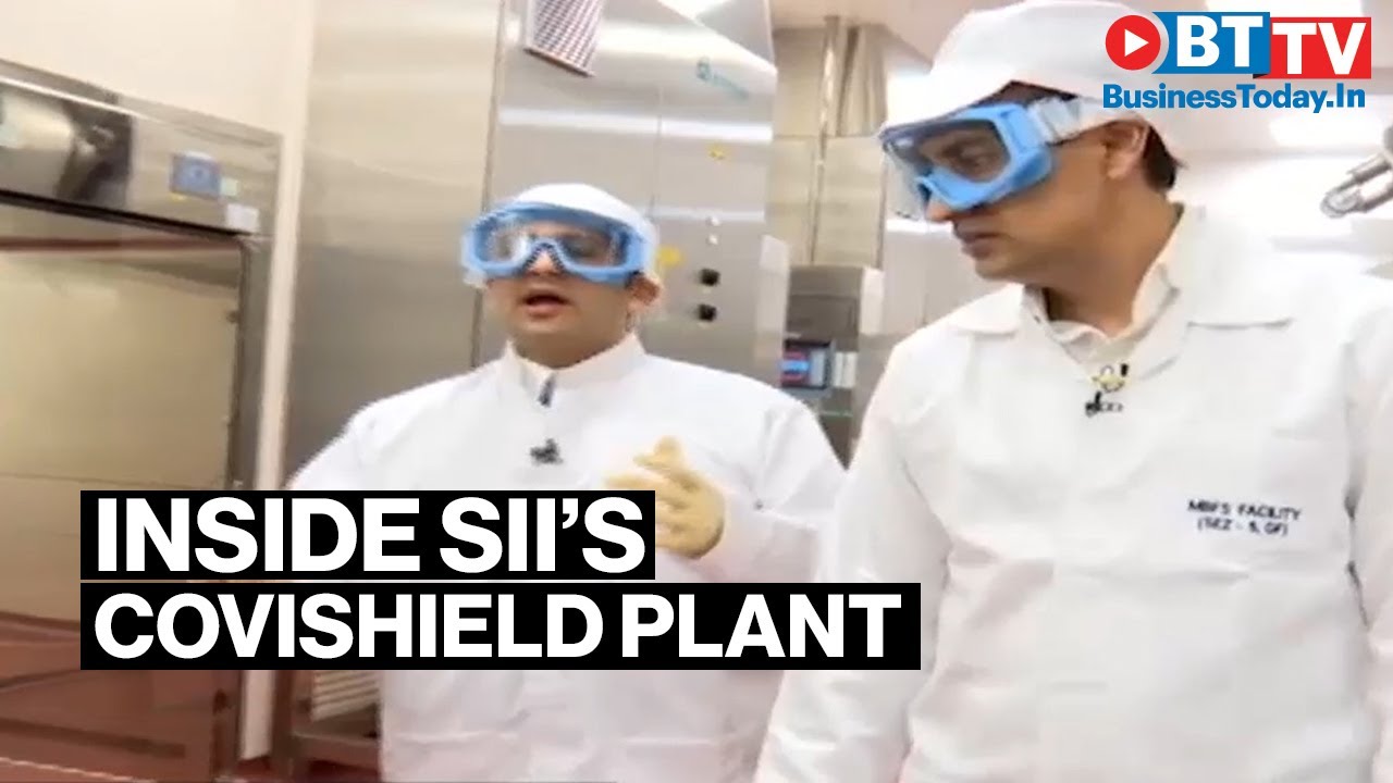 Эксклюзивный взгляд изнутри завода по производству вакцины Covishield, принадлежащего Serum Insti...