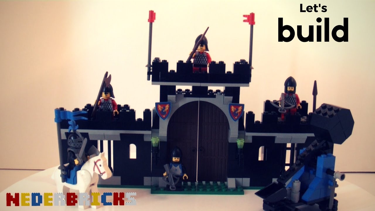 Lego 6059 Knight's Stronghold Let's build #4