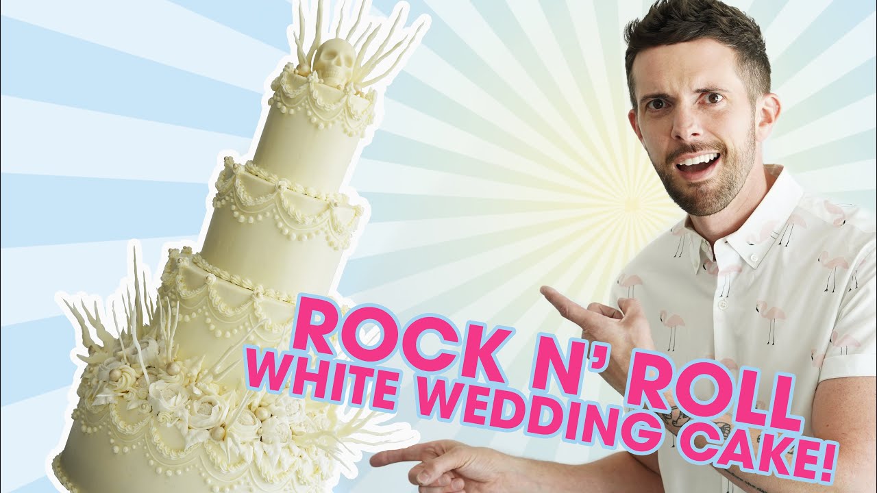 Rock & Roll Italian Meringue Buttercream Cake - YOU'VE BEEN DESSERTED