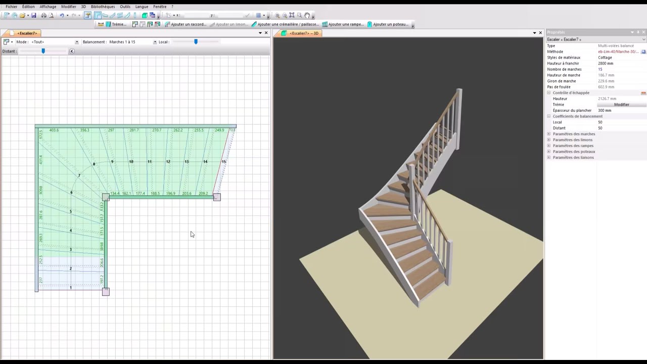Introduction à StairDesigner