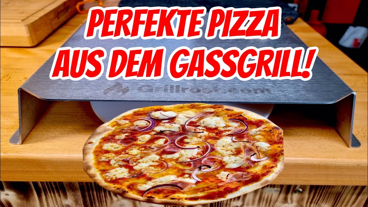 Pizza Cover von Grillrost.com im Test inkl. Oberhitze Trick! + Tonnato Flammkuchen Rezept