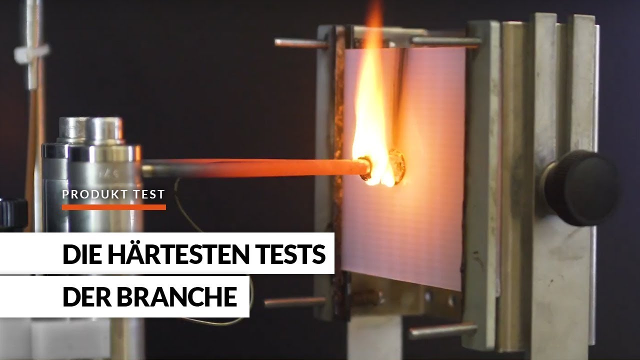 Designplan Prüflabor - Eininge der härtesten Tests der Branche
