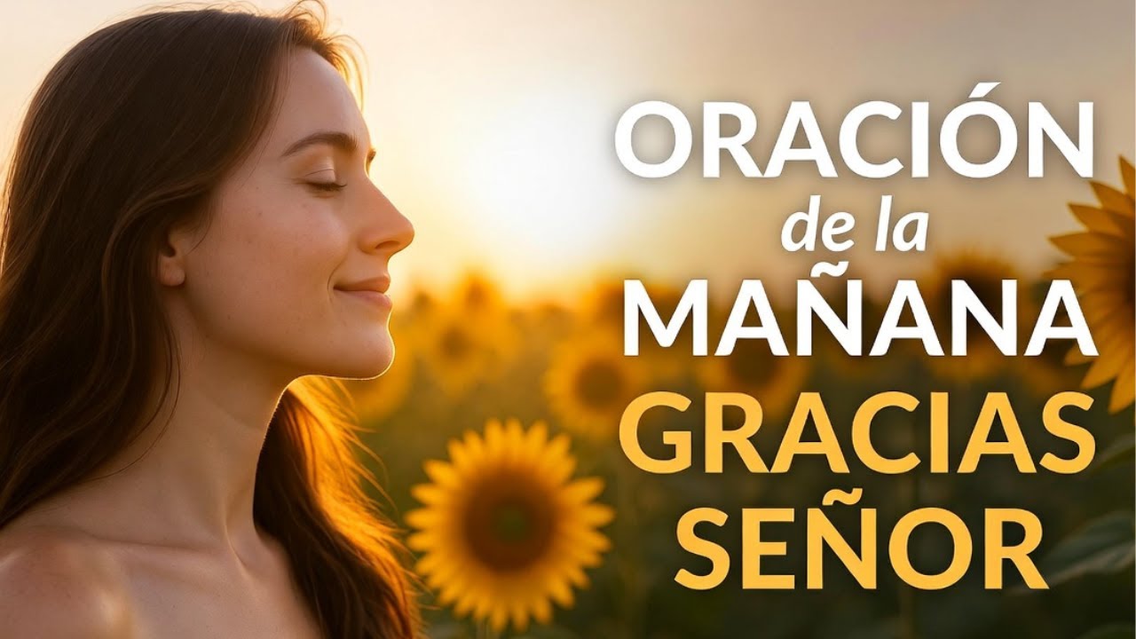 ORAÇÃO PODEROSA de la MAÑANA | SEÑOR GRACIAS por este NUEVO AMANECER ☀️