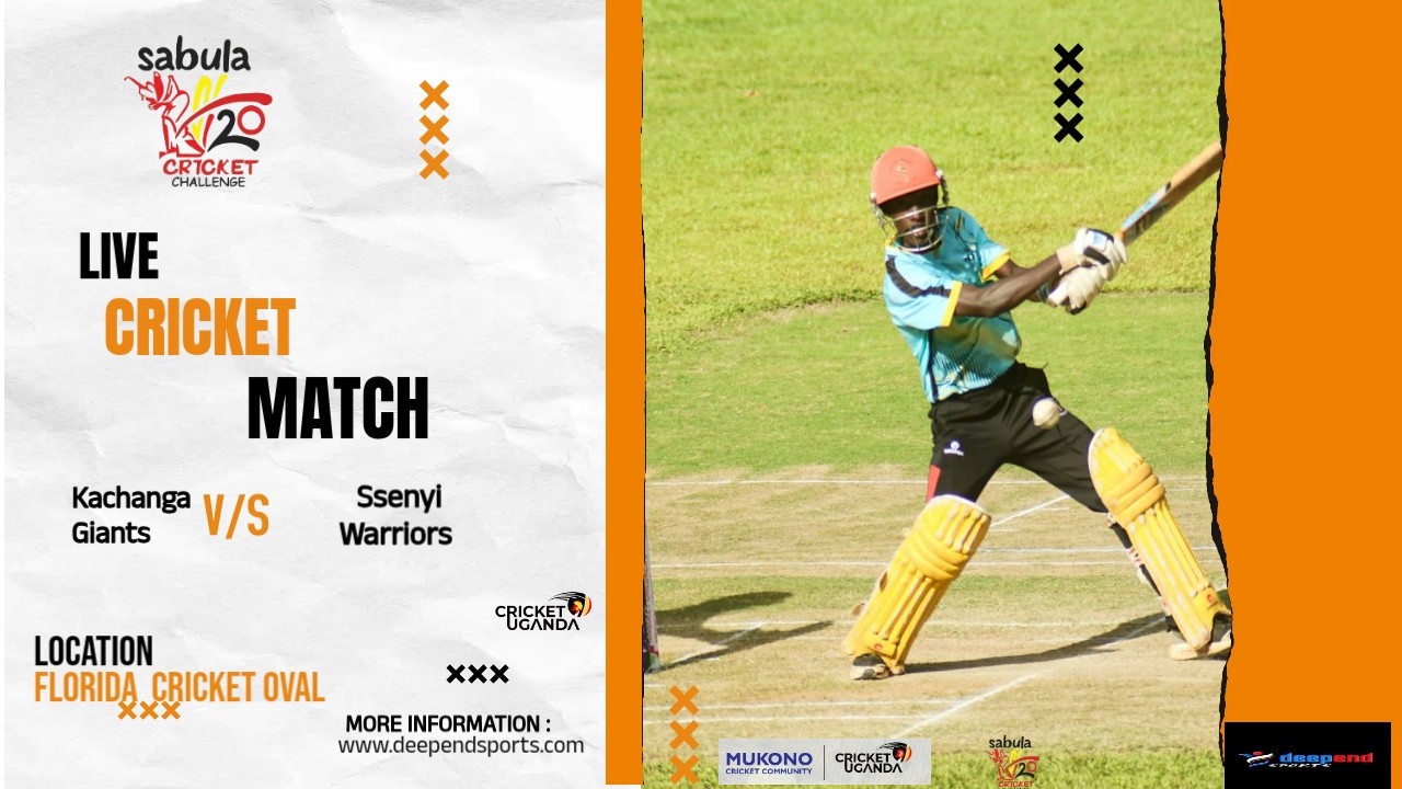 LIVE CRICKET|SABULA T20 CRICKET CHALLEGE  CUP  Kachanga Giants v Ssenyi Warriors