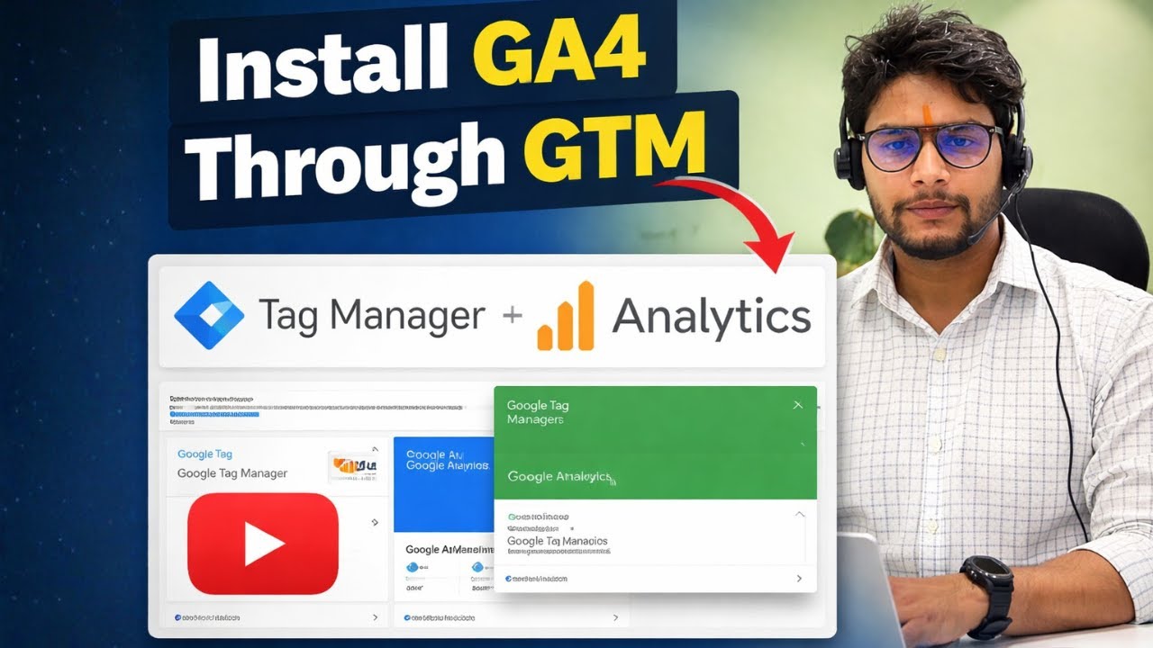 Как установить GA4 с помощью Google Tag Manager (пошаговая инструкция)