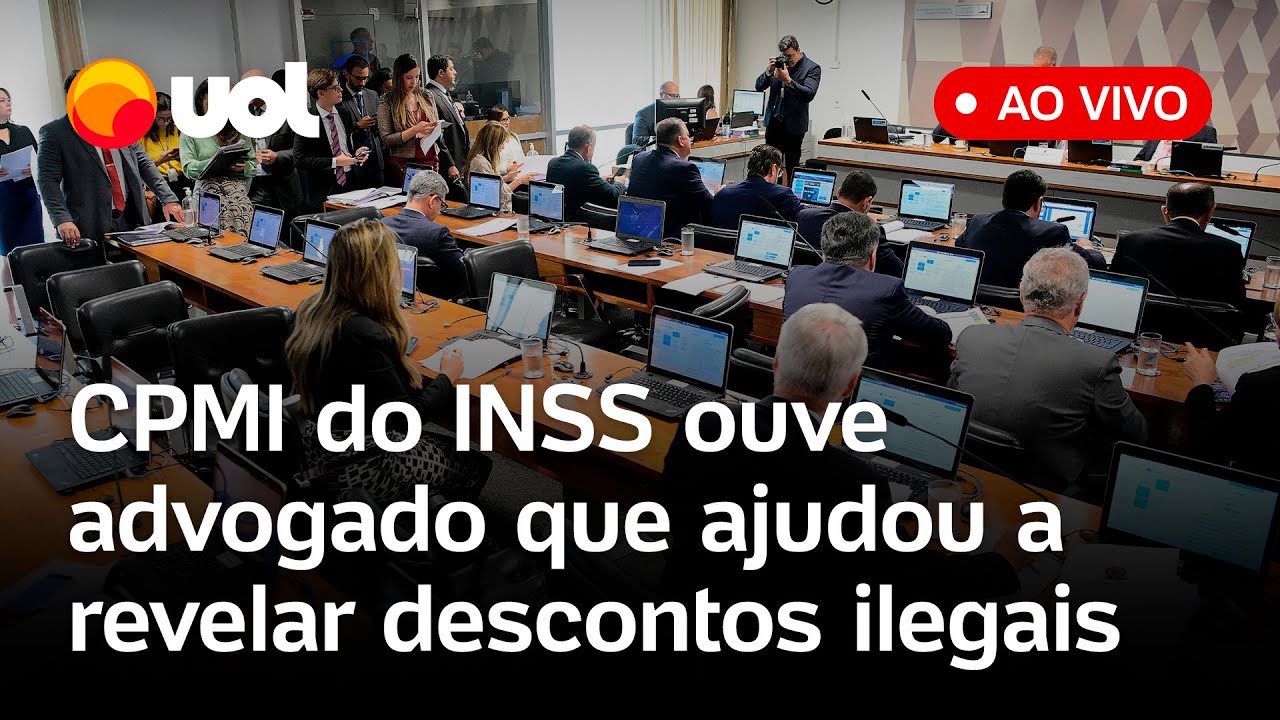 CPMI do INSS: comissão ouve advogado que ajudou a revelar descontos ilegais e mais; assista ao vivo