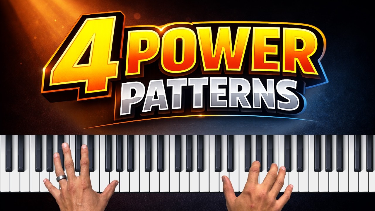 4 Plug-and-Play Worship Piano Patterns Every Church Pianist Should Know