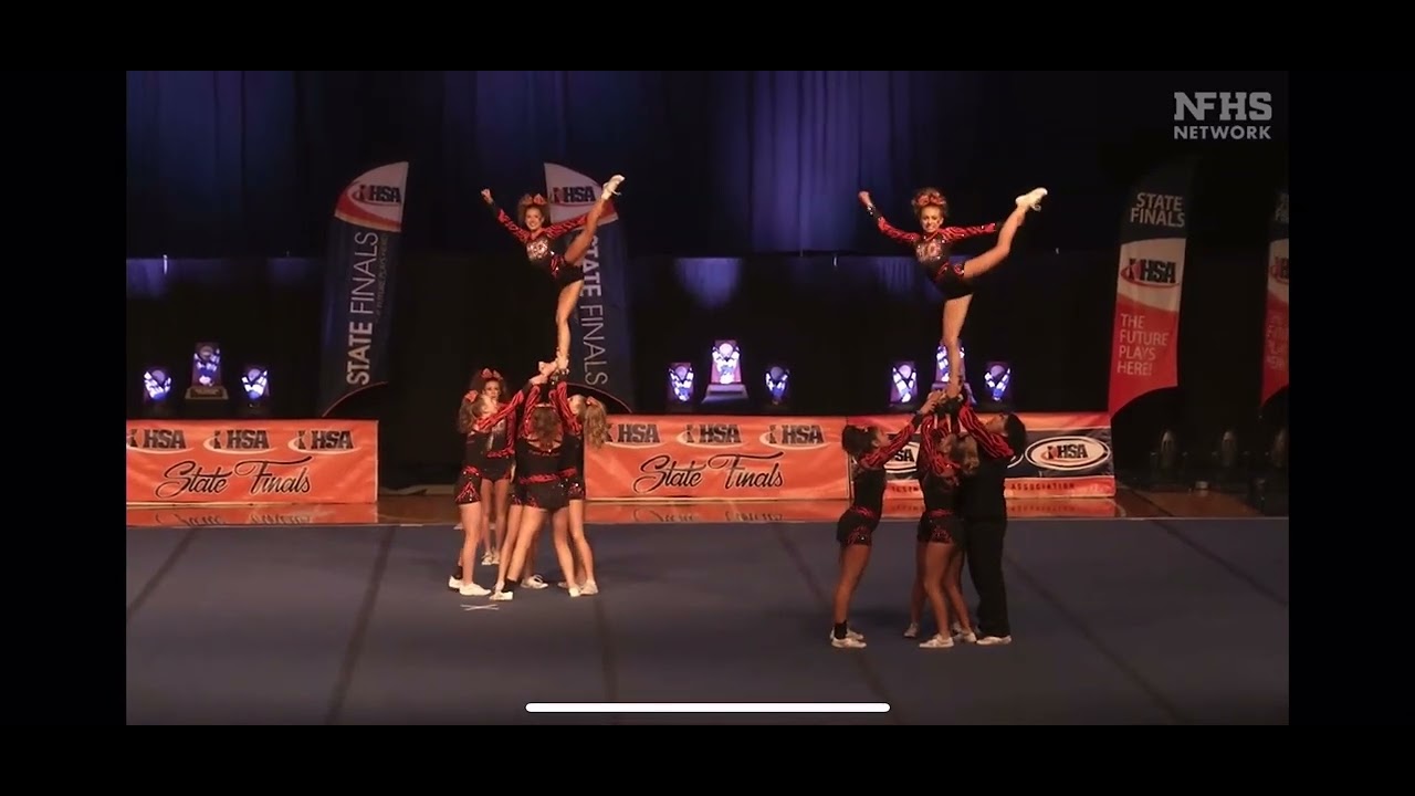 Crystal Lake Central High School IHSA State Cheerleading Prelims 2023