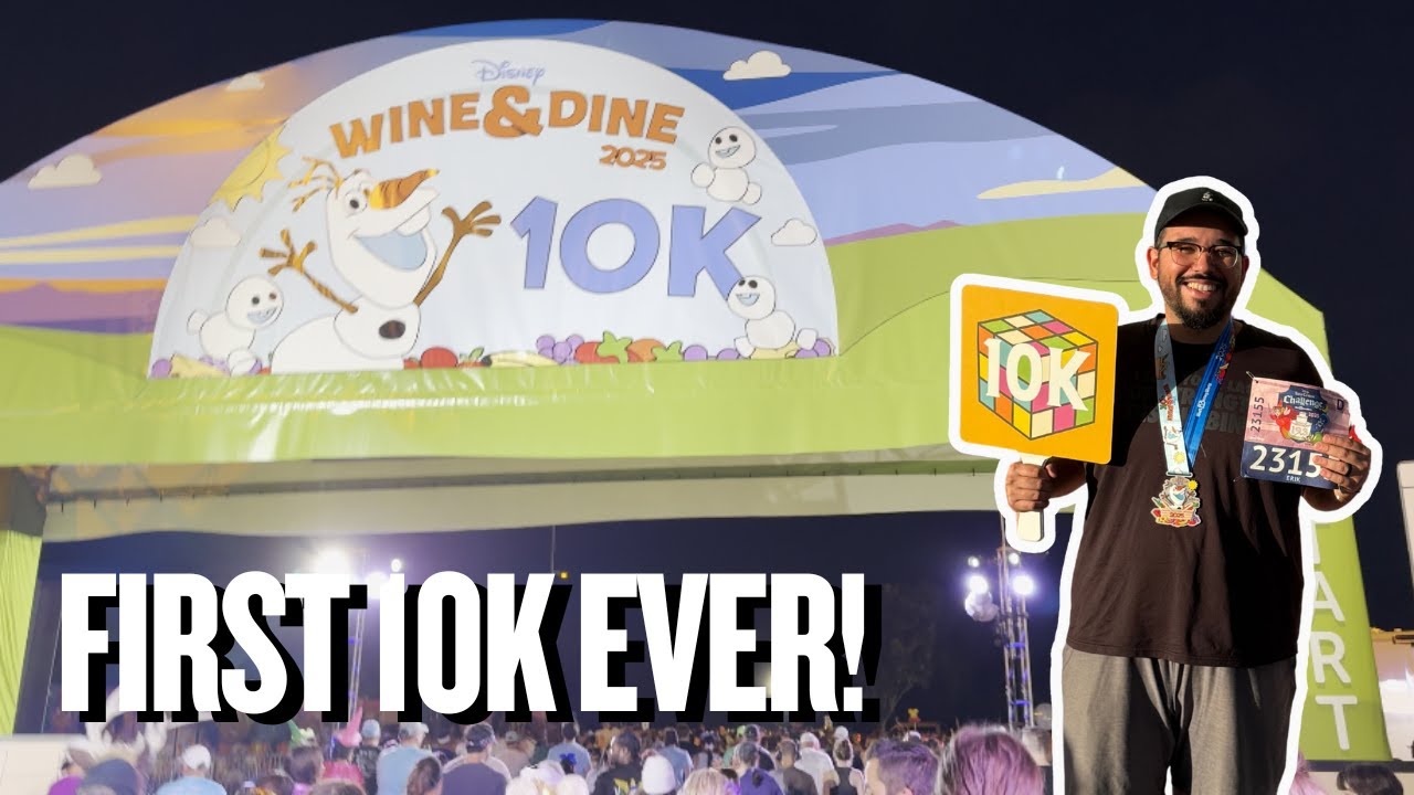 I Completed my FIRST EVER Disney Race! | FULL Expo Experience + Dinner at BOMA | RunDisney 10K