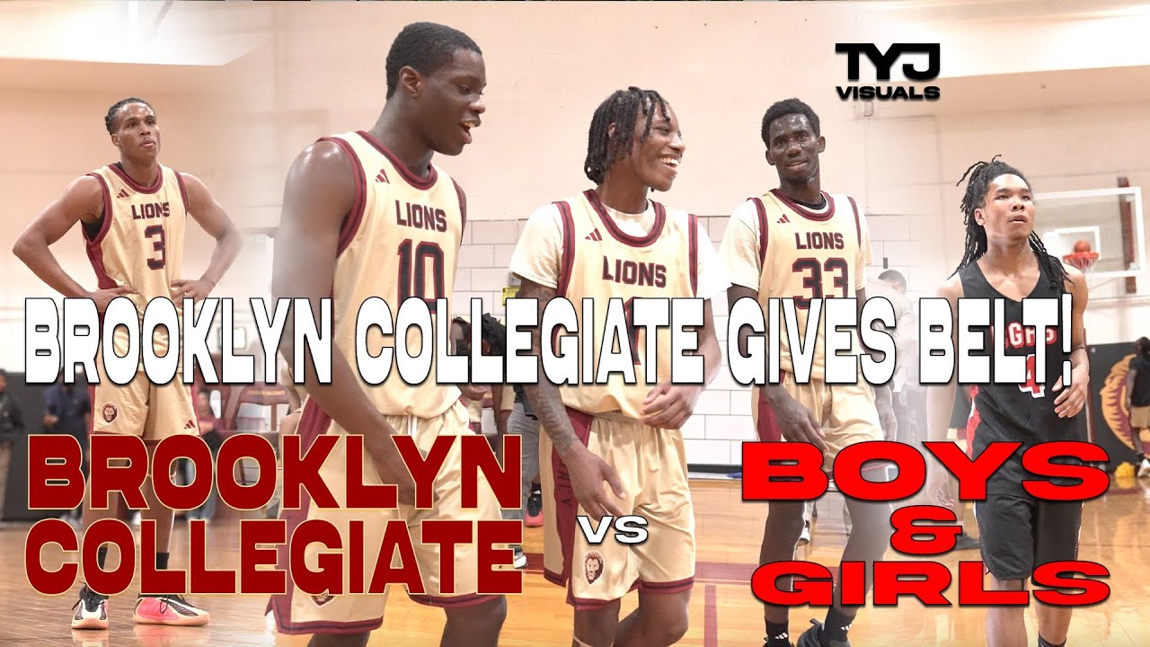 Brooklyn Collegiate Vs Boys & Girls (The High) (12/9/25) |PSAL NYC BASKETBALL! 🔥🏀|