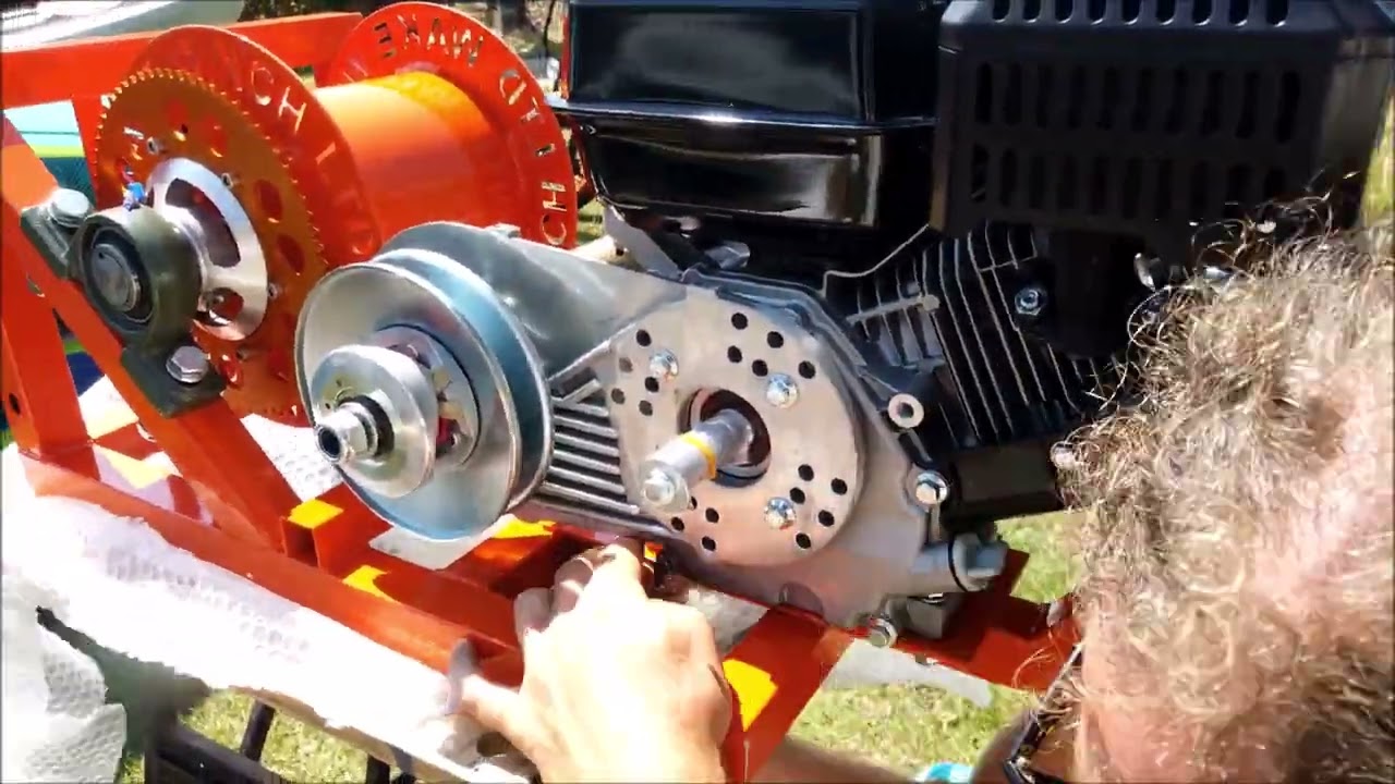 Building a wakeboarding winch wake winch in 20 seconds