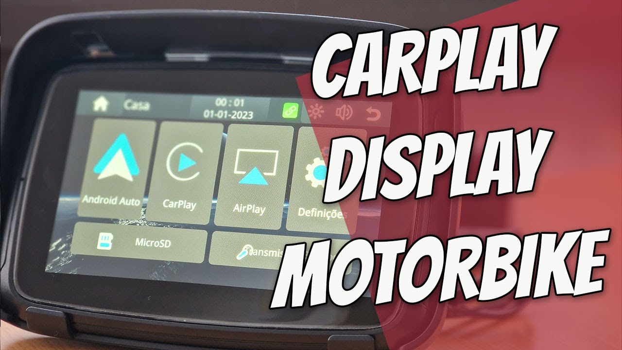 Ottocast |CarPlay Lite C5 Motorcycle GPS Wireless Carplay/Android Auto ★🔥🔴 - ENGLISH 💯✅
