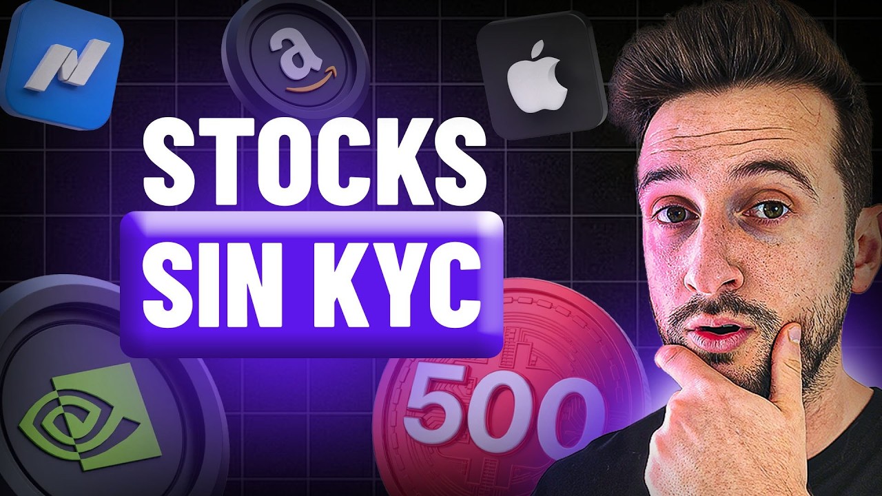 Acciones Tokenizadas en Cripto: Compra S&P500, ETFs e &Iacute;ndices SIN KYC (24/7)
