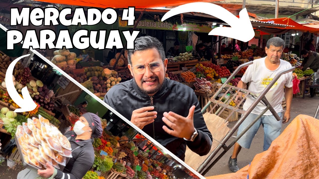 ¿Es PELIGROSO Mercado 4 en Paraguay? 🇵🇾