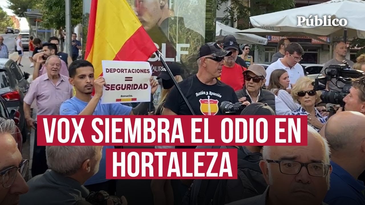Vox convierte Hortaleza en un altavoz de odio contra migrantes