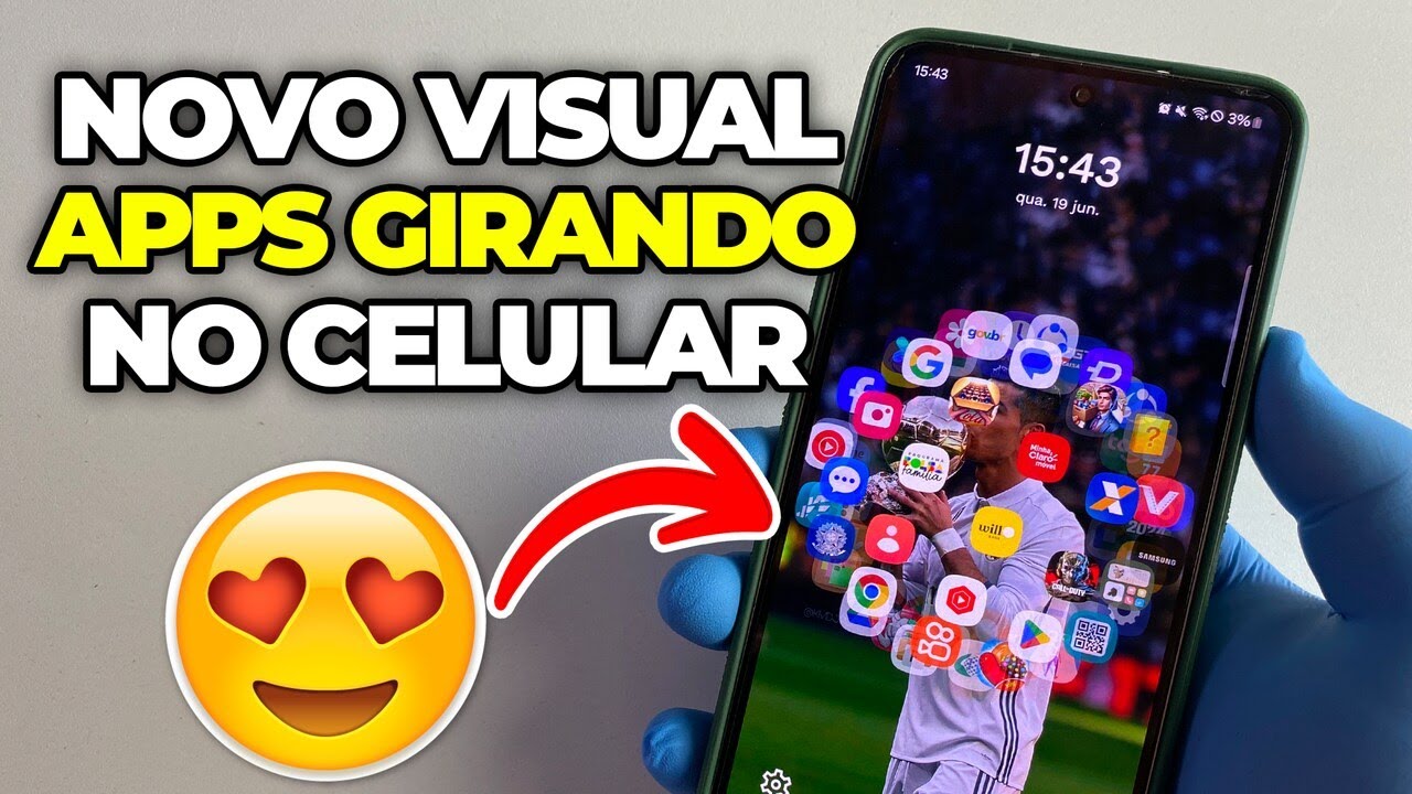 Aplicativo para PERSONALIZAR o seu CELULAR - Launcher 2024