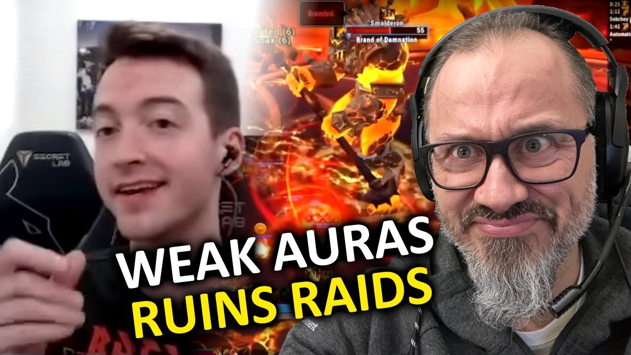 Weak Auras: The Crutch of WoW Raiding | Rurikhan Reacts to AutomaticJak