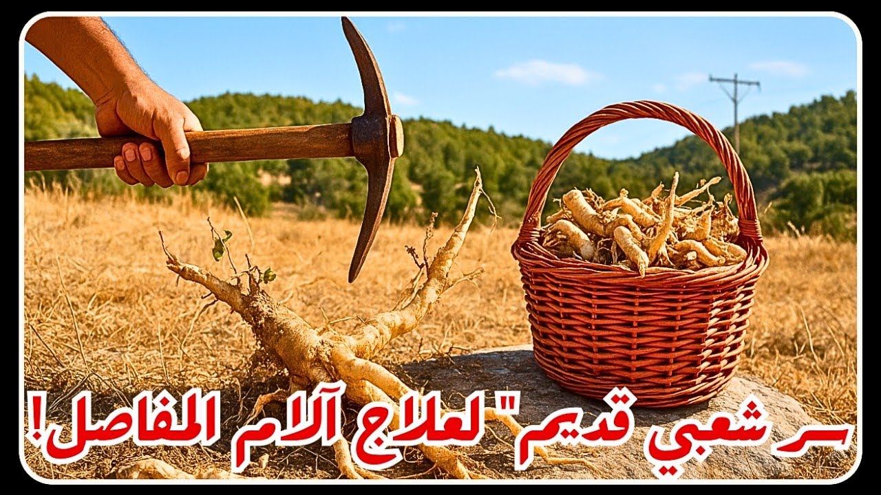  سر شعبي قديم من التراث الأردني لعلاج آلام المفاصل والديسك والروماتيزم 🌿
