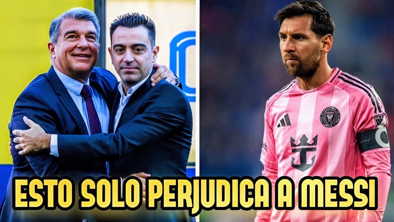 ESTAN CARGÁNDOSE LA IMAGUEN DE MESSI |XAVI CARGA CONTRA LAPORTA Y SE DESTAPA TODO EL CASO DE LEO 