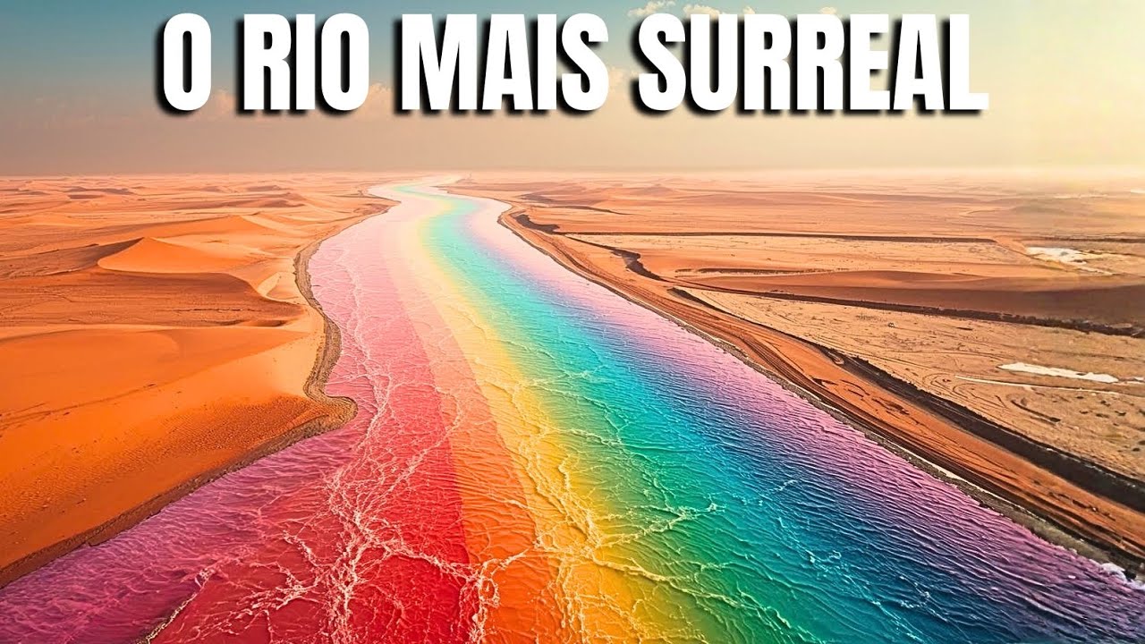 Os 10 Rios Mais ESTRANHOS e SURREAIS da Terra