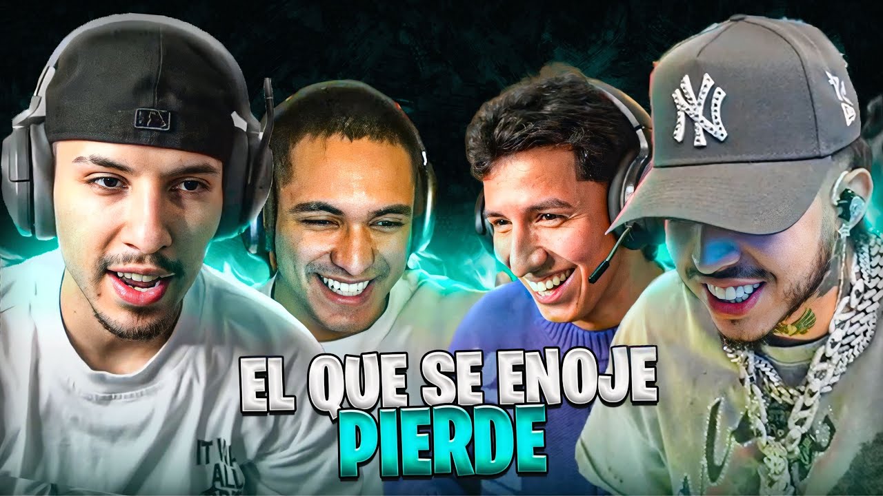 EL QUE SE ENOJE PIERDE 😂 PERDEMOS TODOS* | Samulx X Westcol X Leandro X Chanty