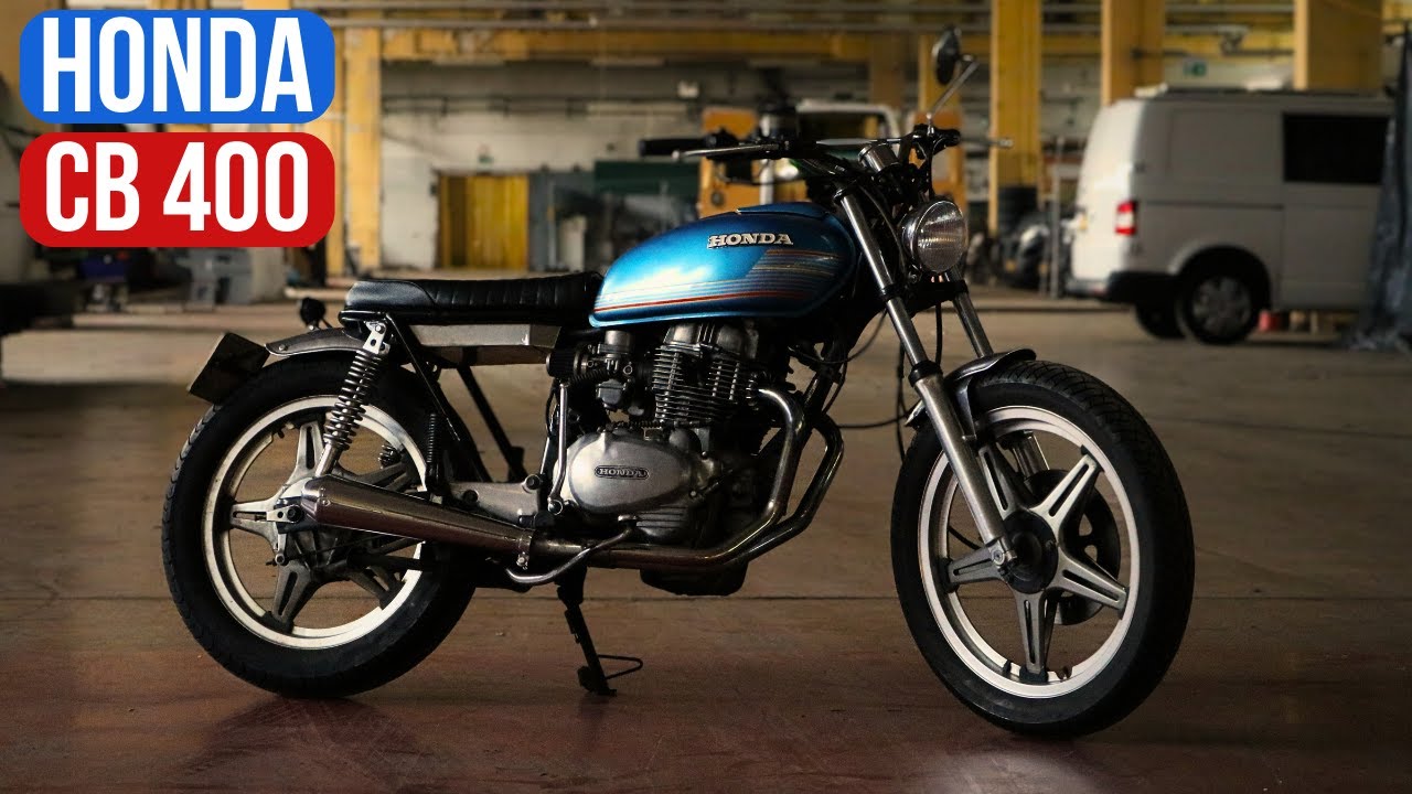 Honda CB 400 Cafe Racer Build Timelapse