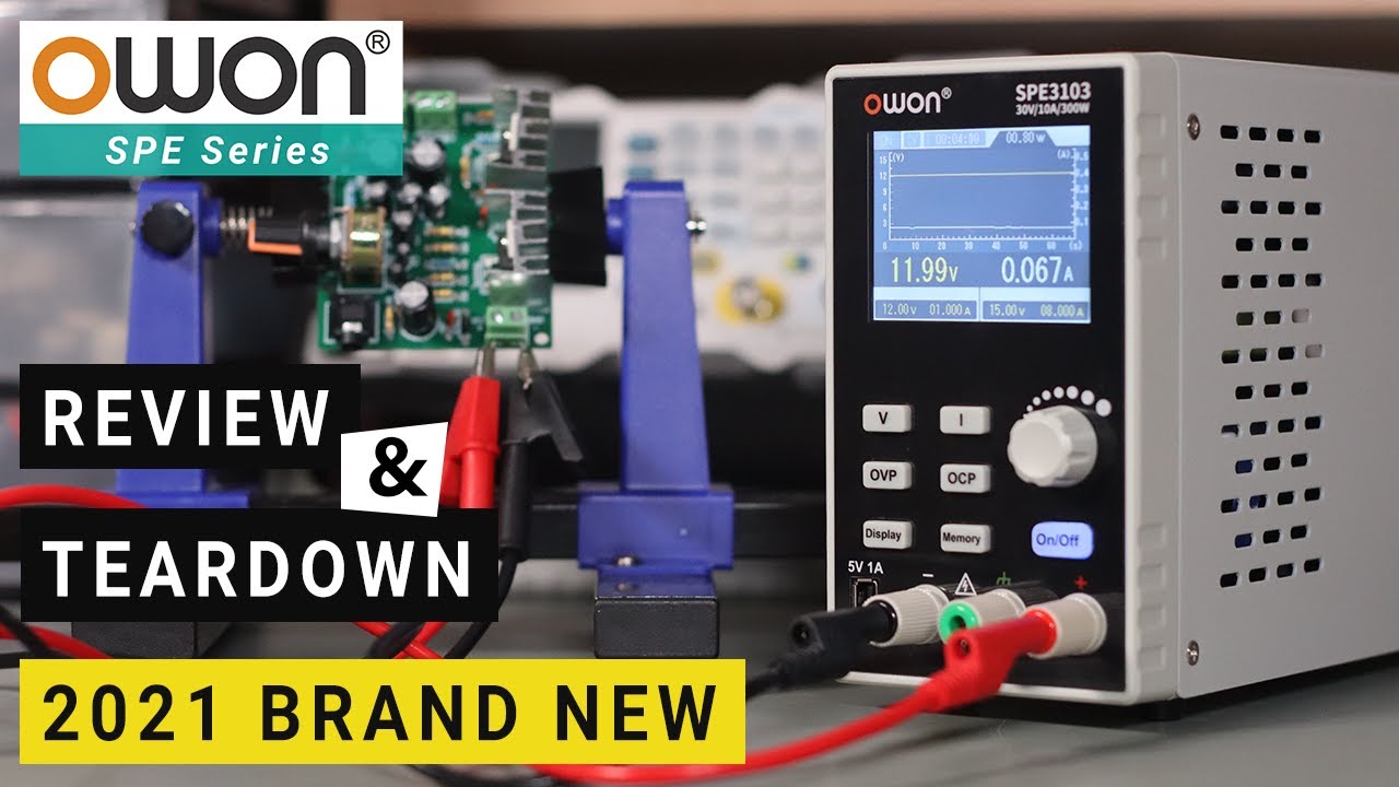 Owon SPE3103 300W Programmable Power Supply ⭐ Review & Teardown!
