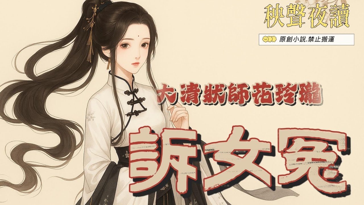 《大清狀師花玲瓏：訴女冤》大清江南，女子受壓，冤聲無處訴。當弱女鄧如蘭因長年家暴憤而拭夫，滿城皆斥「逆婦」，唯花玲瓏執意出手。她要證明，此案不只為一人，更是為千萬被噤聲的女子討回公道。