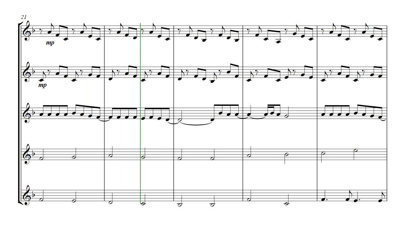 Only You - brass quintet