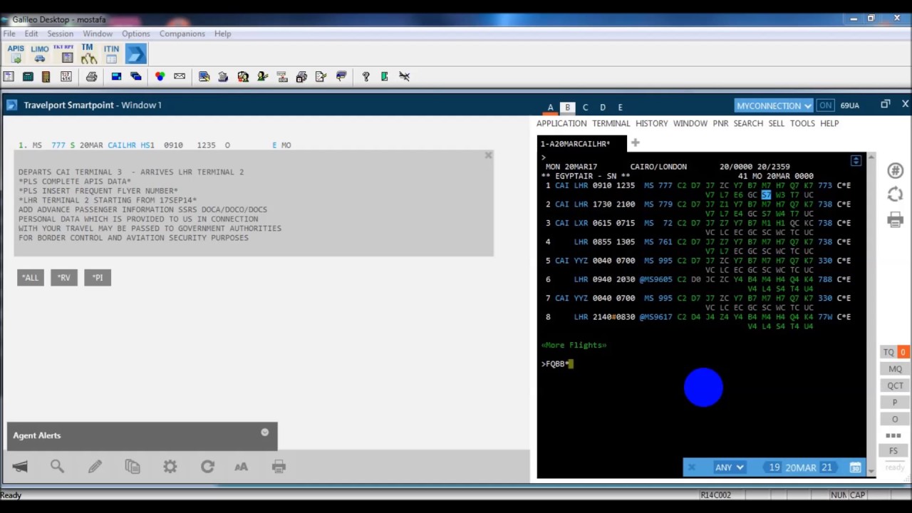 Learn Galileo إتعلم جاليلو إزاى تقفل حجز وتسعر وتفصل مسافر وتصدر تذكرة