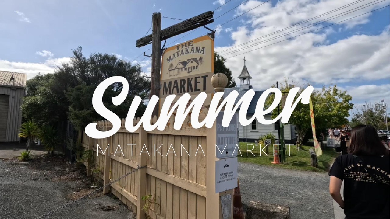 Exploring Matakana Market | Auckland Weekend Getaway 🇳🇿