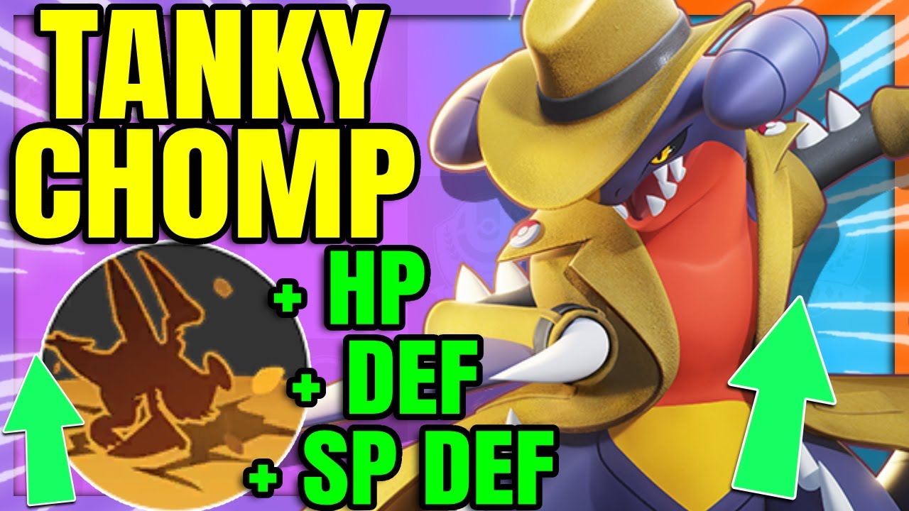 With STATS being BUFFED is it time for GROUND GARCHOMP?! | Pokemon Unite