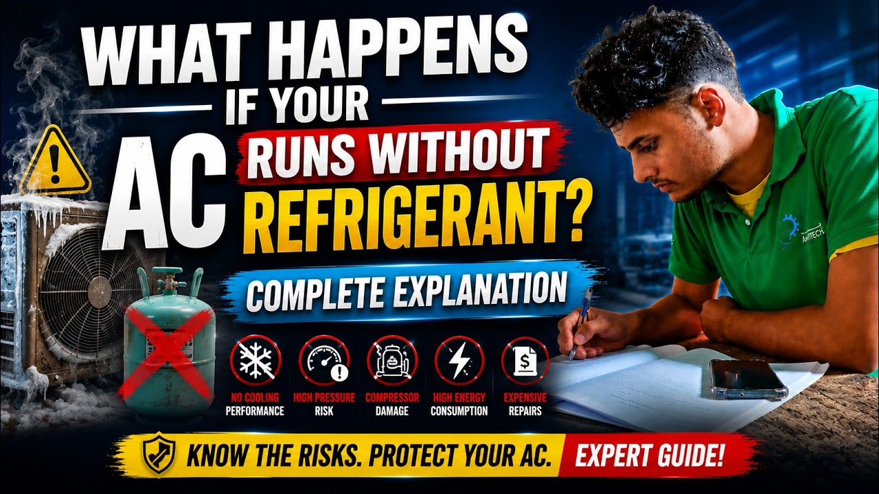 What Happens If Your AC Runs Without Refrigerant? Complete Explanation