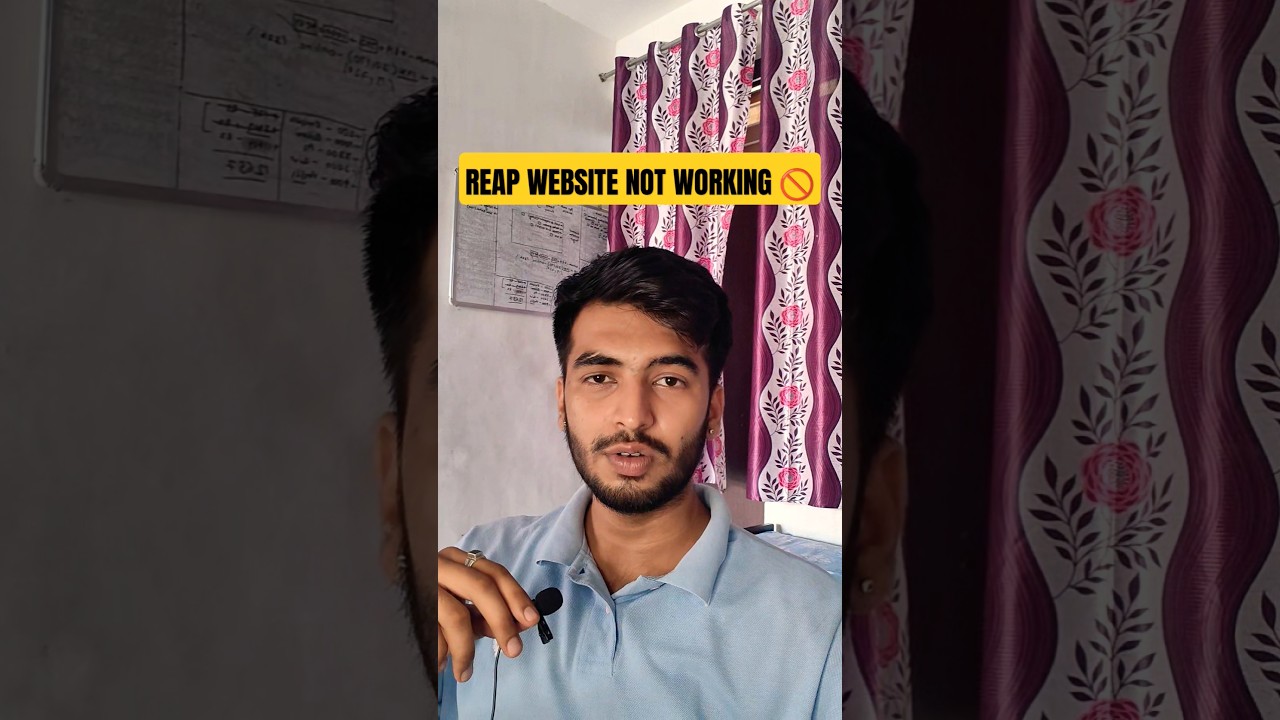 REAP Website Not Working? Don&rsquo;t Panic &ndash; Do This First!